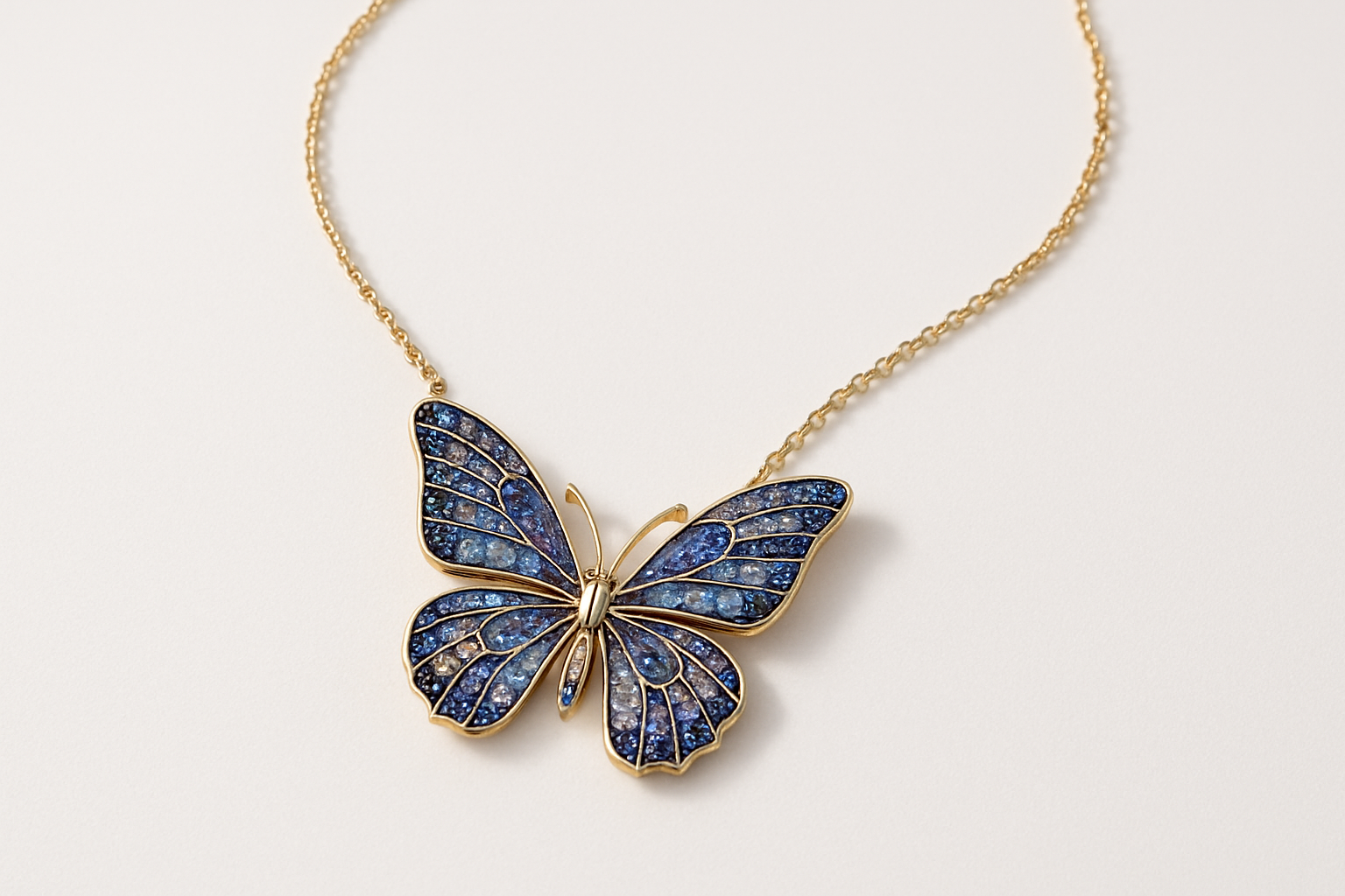 butterfly necklace